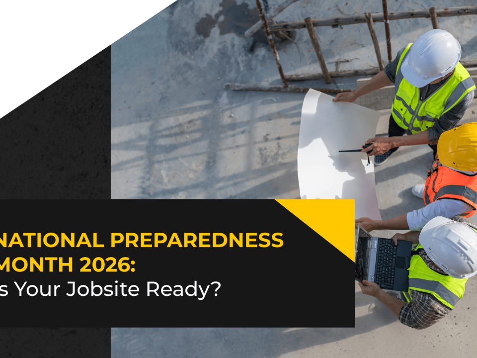 National Preparedness Month 2026: Is Your Jobsite Ready?